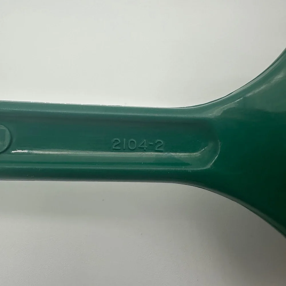 UltraTemp Robinson Hunter Green Spatula Ladle Heat Resistant 400F Made USA Vtg